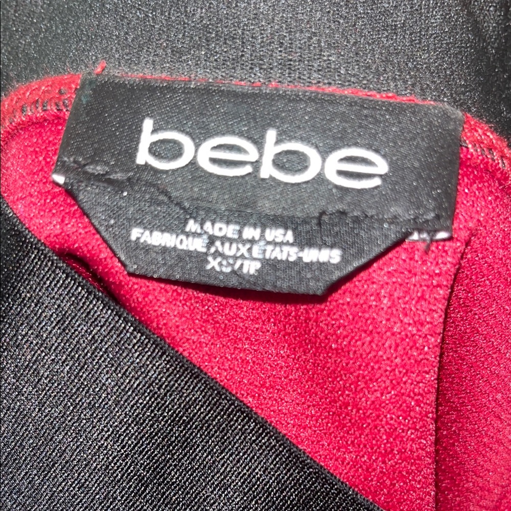bebe Red Pencil Skirt Set - Picture 4 of 4